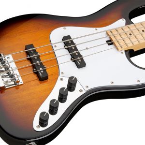 Sadowsky MetroExpress 21 Vintage J/J Maple 4-String - Tobacco Burst Transparent High Polish