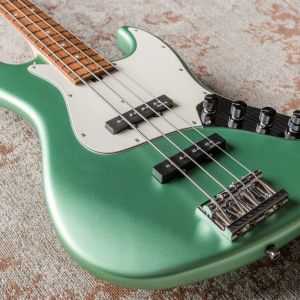 Sadowsky MetroLine 21-4 Vintage J/J Alder – Solid Sage Green Metallic Satin