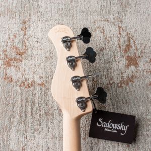 Sadowsky MetroLine 21-4 Vintage J/J Alder – Solid Sage Green Metallic Satin