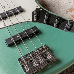 Sadowsky MetroLine 21-4 Vintage J/J Ash – Solid Sage Green Metallic