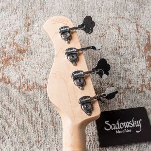 Sadowsky MetroLine 21-4 Vintage J/J Ash – Solid Sage Green Metallic