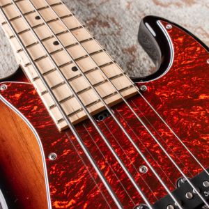 Sadowsky MetroLine 21-5 Vintage J/J Maple – '59 Burst Transparent