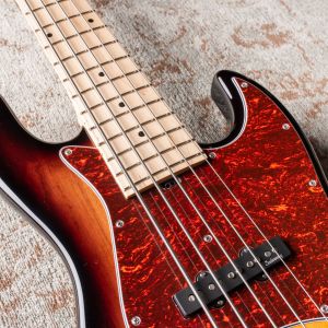 Sadowsky MetroLine 21-5 Vintage J/J Maple – '59 Burst Transparent