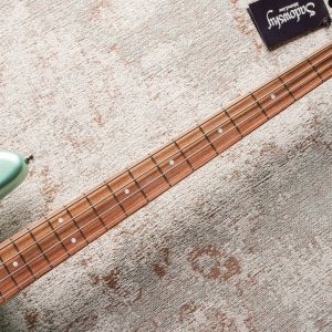 Sadowsky MetroLine 21-4 Hybrid P/J - Solid Sage Green Metallic Satin