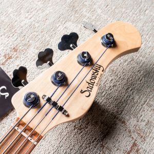 Sadowsky MetroLine 21-4 Hybrid P/J - Solid Sage Green Metallic Satin