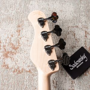 MetroLine 21 Hybrid P/J Alder - Solid Black High Polish