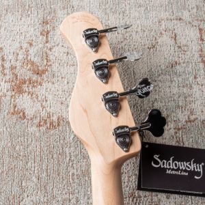 Sadowsky MetroLine 21-4 Hybrid P/J – '59 Burst Transparent