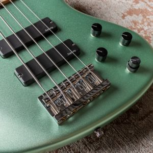 Sadowsky MetroLine 24-5 Modern - Solid Sage Green Metallic Satin