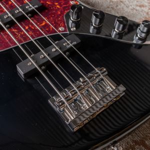 Sadowsky MetroLine 24 Vintage J/J Alder – Solid Black