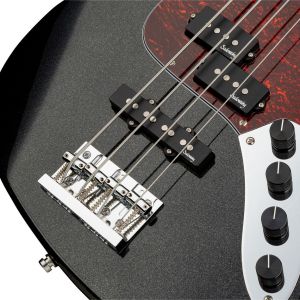 Sadowsky MetroExpress 21 Hybrid P/J Morado 4-String- Solid Black High Polish