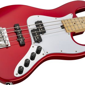 Sadowsky 21-4 Fret Hyprid PJ Arce - Candy Apple Red Metallic