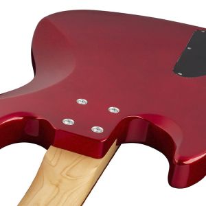 Sadowsky 21-4 Fret Hyprid PJ Morado- Candy Apple Red Metallic