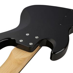 Sadowsky 21-5 Fret Hyprid PJ Fretless - Solid Black High Polish