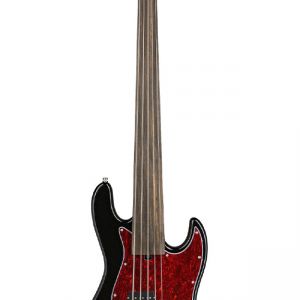 Sadowsky 21-5 Fret Hyprid PJ Fretless - Solid Black High Polish