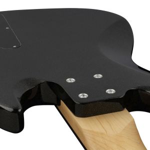 Sadowsky 21-5 Fret Hyprid PJ Fretless Zurdo - Solid Black High Polish