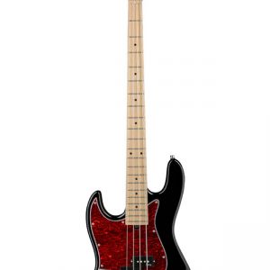 Sadowsky 21-4 Fret Hybrid P/J, Arce, Zurdo - Solid Black High Polish