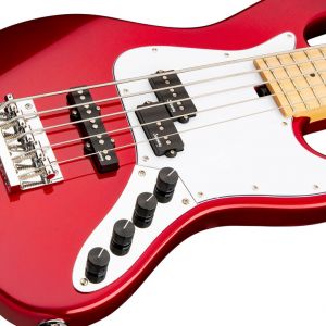 Sadowsky MetroExpress 21 Fret Hyprid PJ Arce 5- Candy Apple Red Metallic