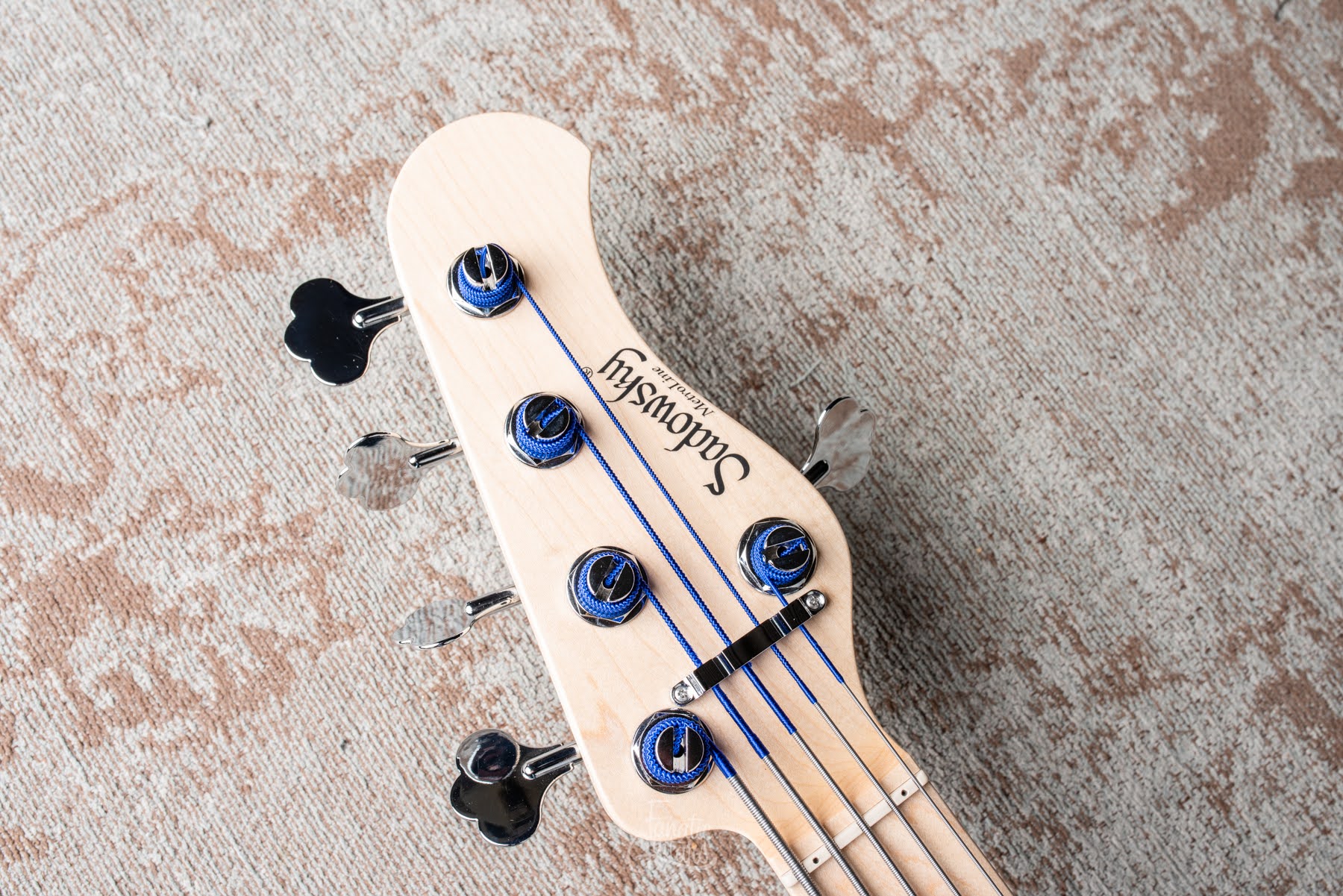 Sadowsky MetroLine 24 Vintage J/J Ash 5 String - Blue #001557-22