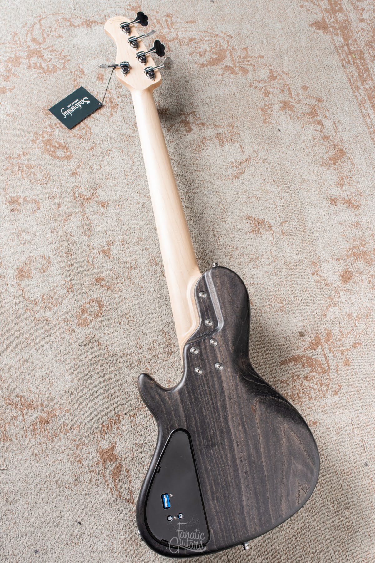 Sadowsky MetroLine 24-5 Vintage J Single Cut Ash - Black