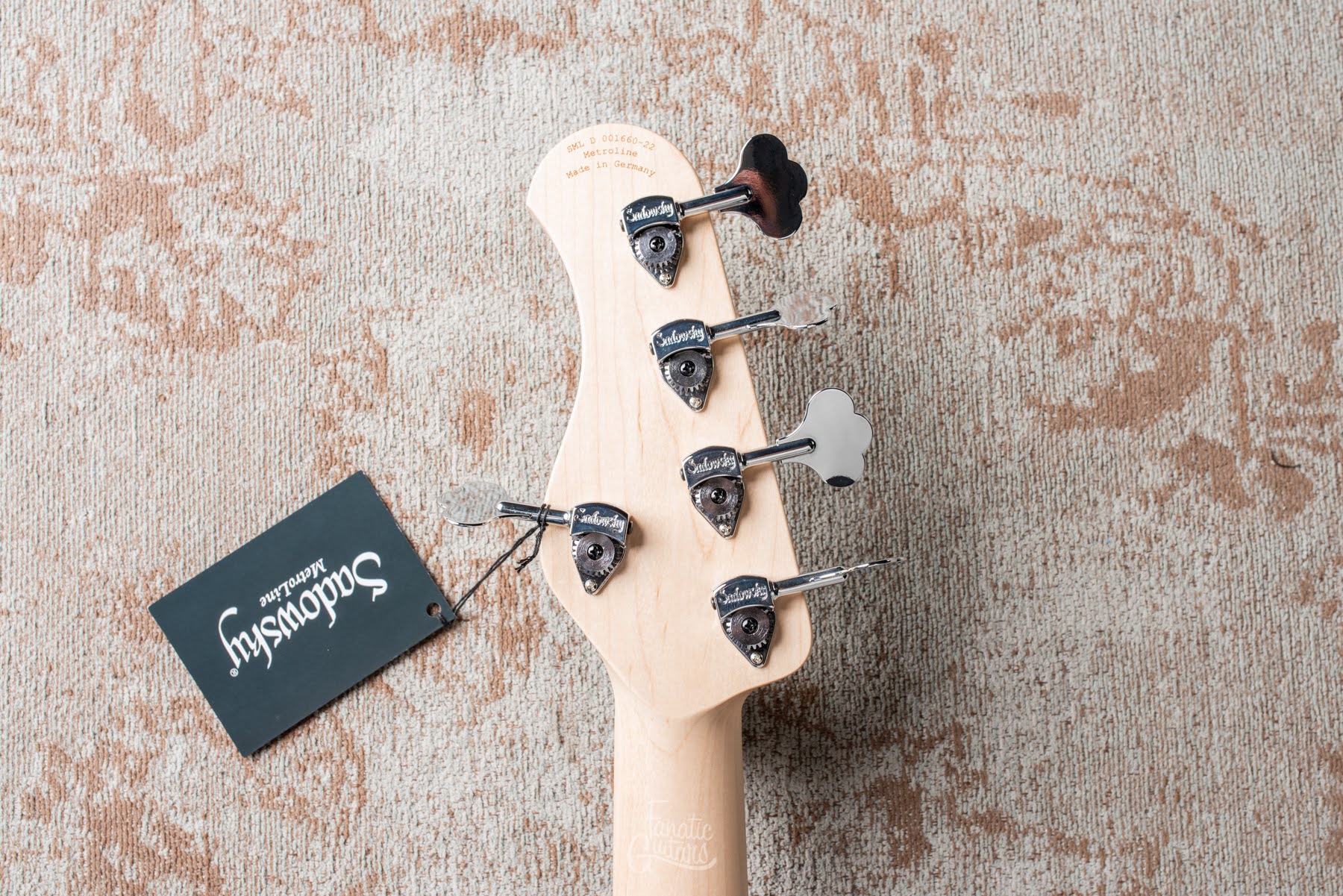 Sadowsky MetroLine 24-5 Vintage J Single Cut Ash - Black