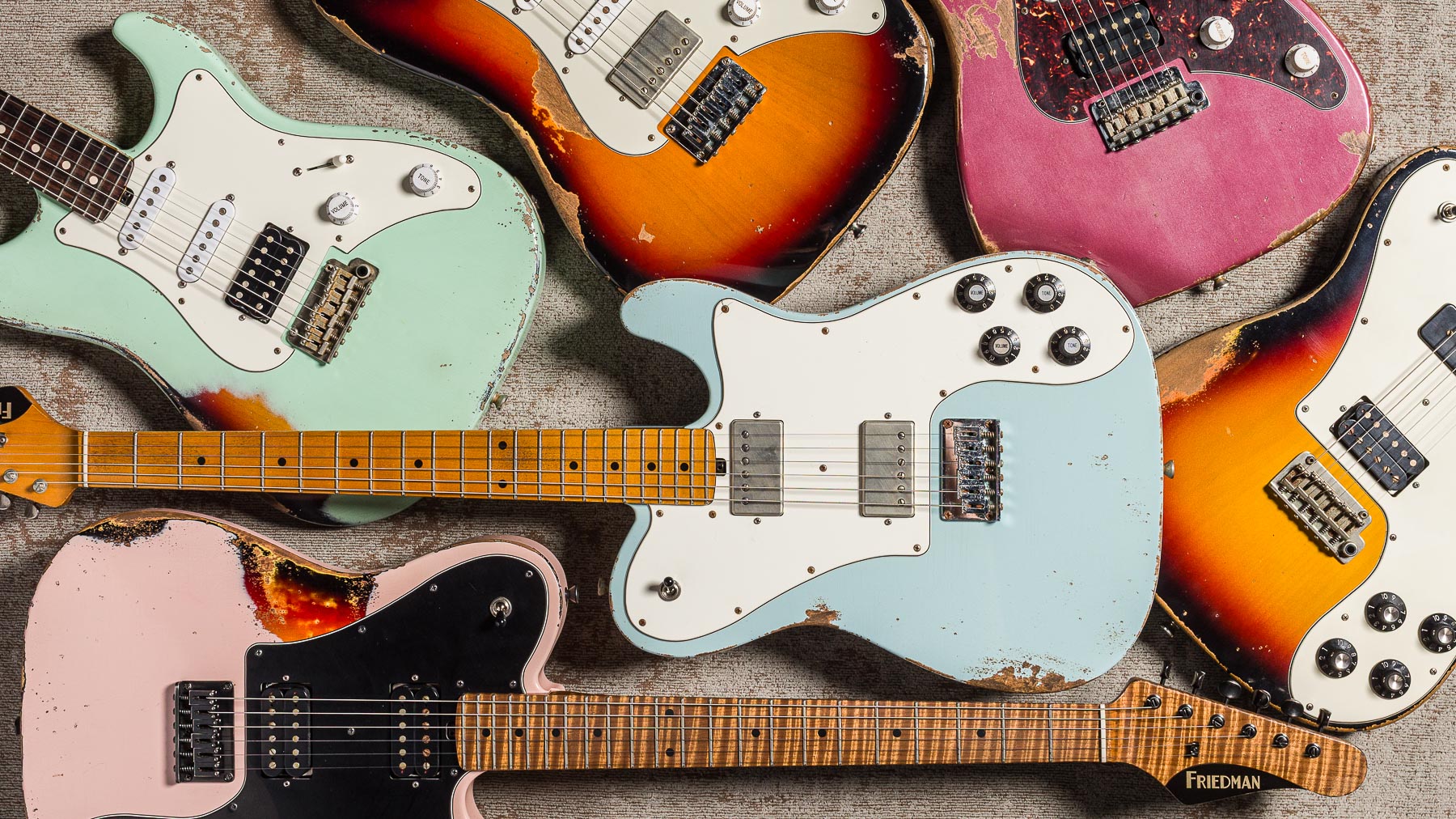 New Friedman guitars!