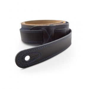 Taylor Blue Denim Strap,Gold Logo,2"