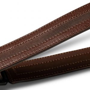 Taylor Correa Slim Leather, Chocolate Brown, 1.50"