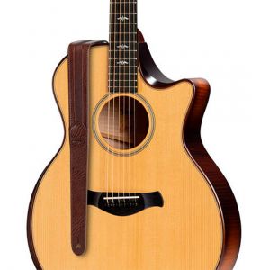 Taylor Correa Slim Leather, Chocolate Brown, 1.50"