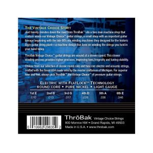 Throbak Pure Nickel Hex Core Elgin series 10-46