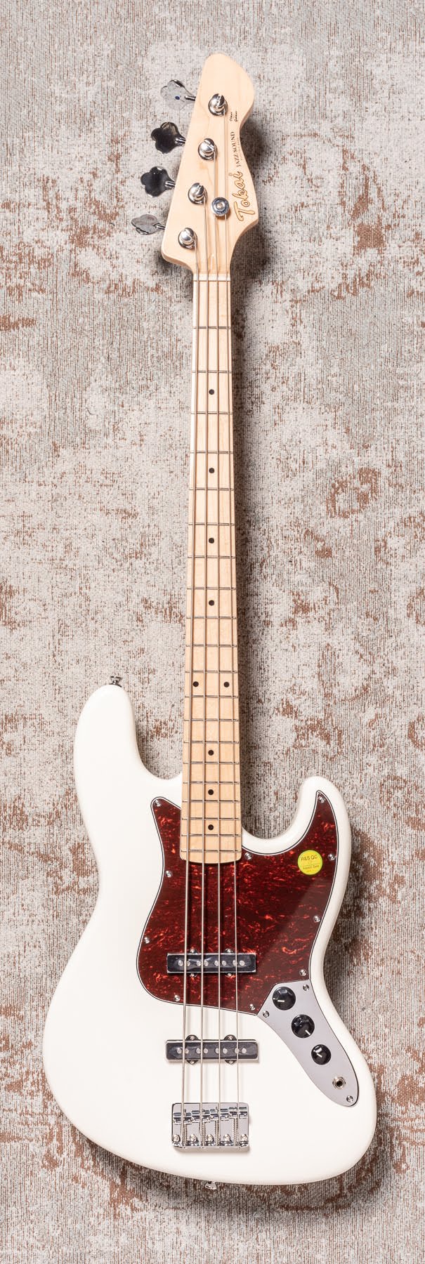 Tokai Traditional Jazz Bass AJB52 Maple Vintage White