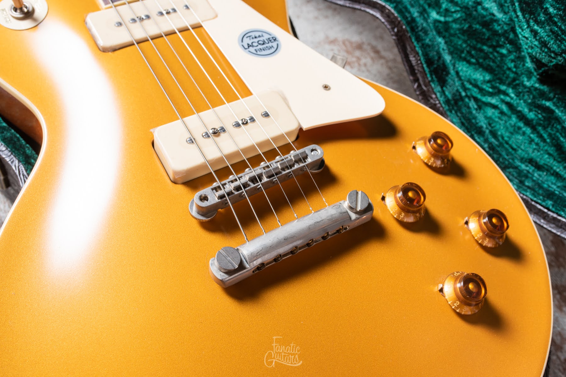 Tokai LS215 Custom Gold Top Relic P90 #2145516