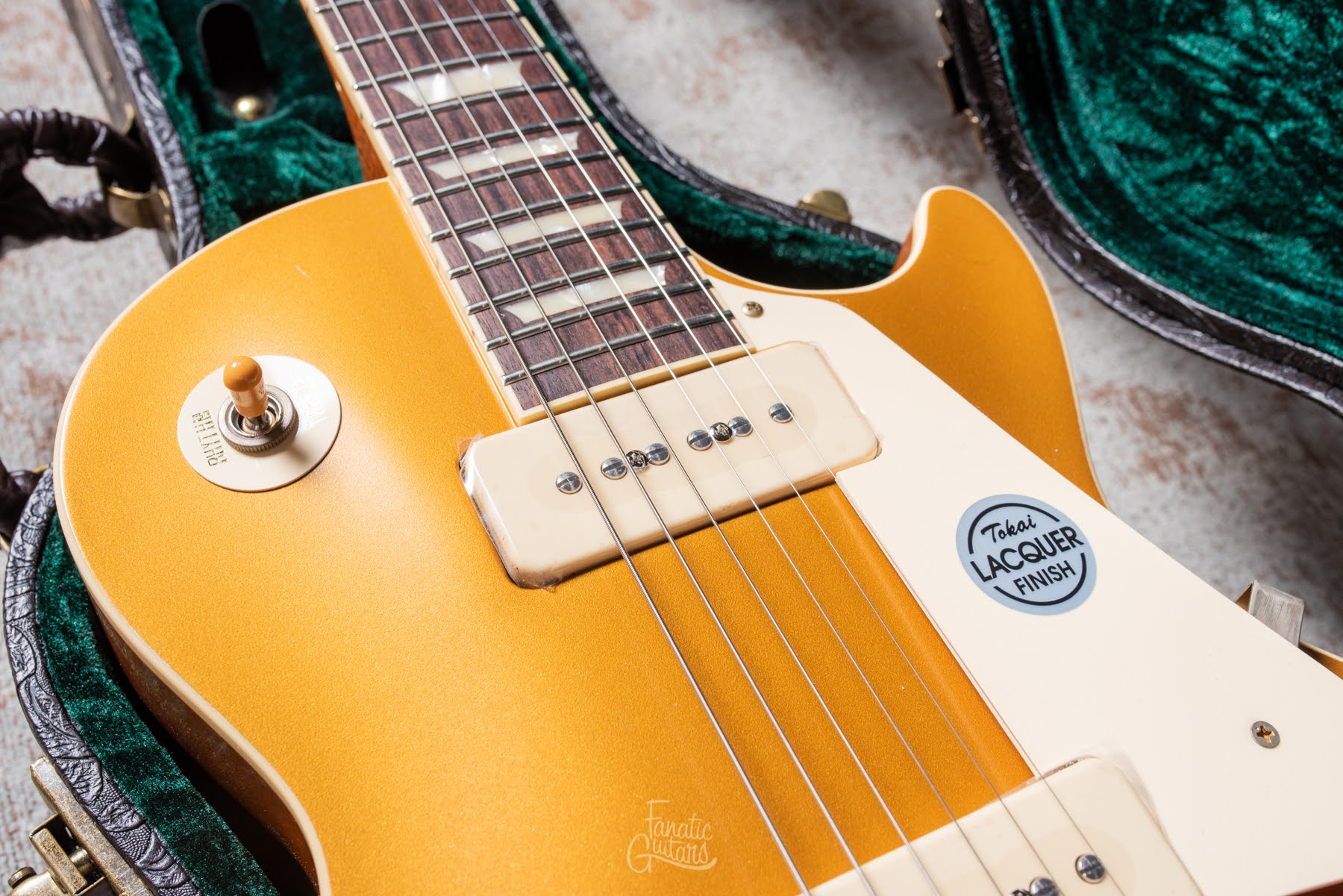 Tokai LS-220S P-90 Gold Top Lacquer Finish 2024 Japan