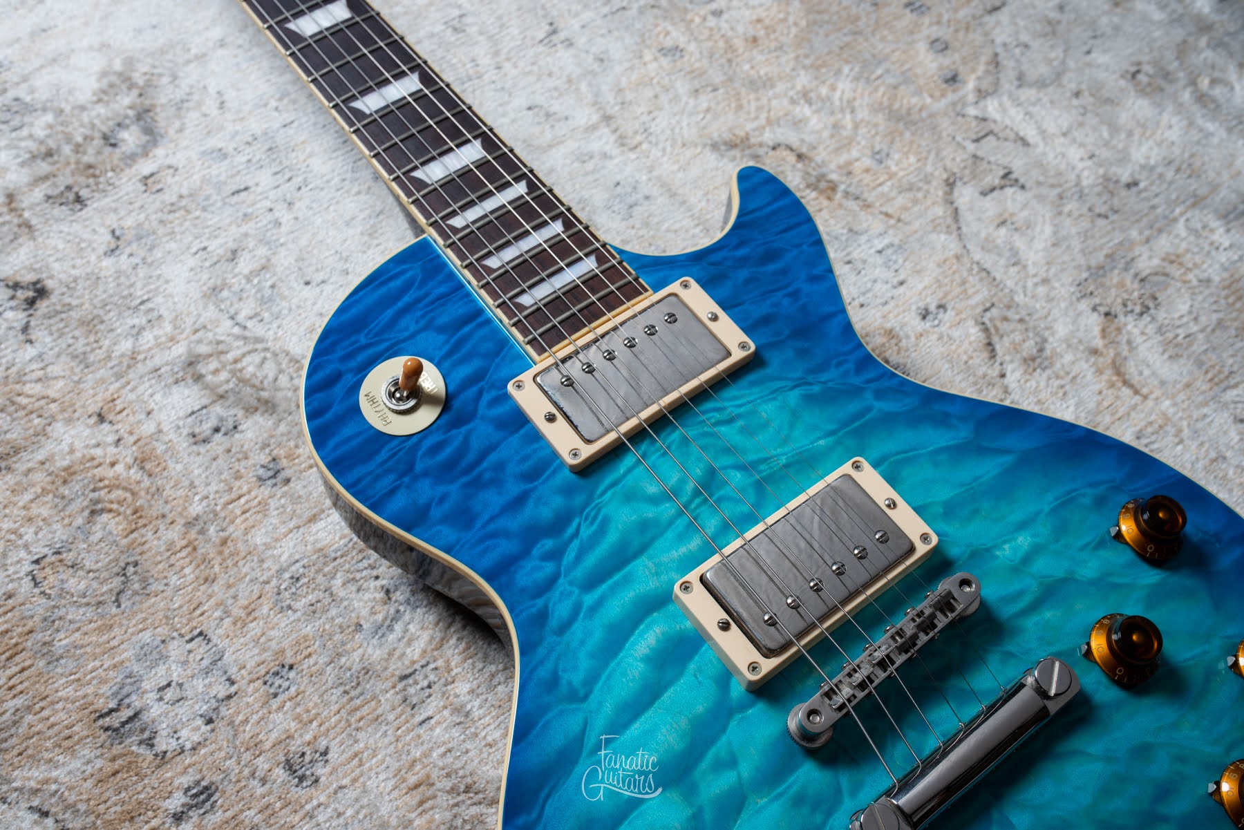 Tokai LS135Q Quilted Ocean Blueburst Japan #1738186 Second Hand