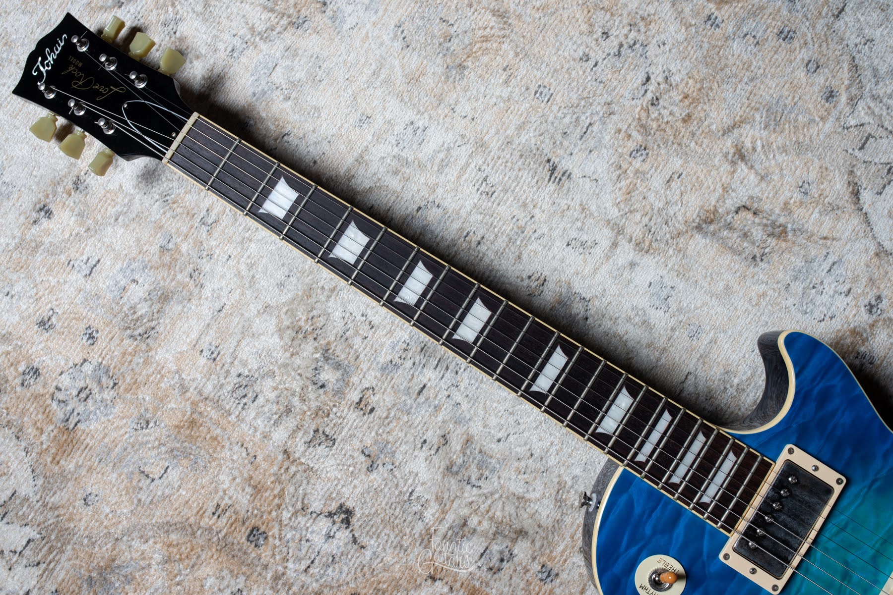 Tokai LS135Q Quilted Ocean Blueburst Japan #1738186 Second Hand