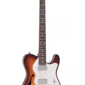 Vintage V72H Custom Hardtail ~ Flame Tobacco Burst