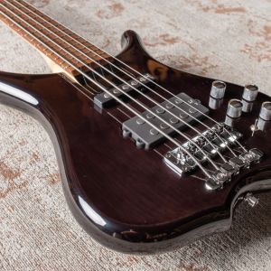 Warwick RockBass Infinity 5-String Bass – Nirvana Black Transparent