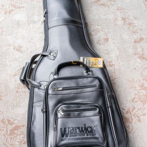 Warwick Custom Shop Streamer $$, 5 - Burgundy Red Transparent HP