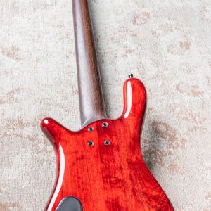 Warwick Custom Shop Streamer $$, 5 - Burgundy Red Transparent HP