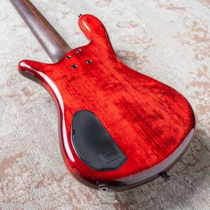 Warwick Custom Shop Streamer $$, 5 - Burgundy Red Transparent HP