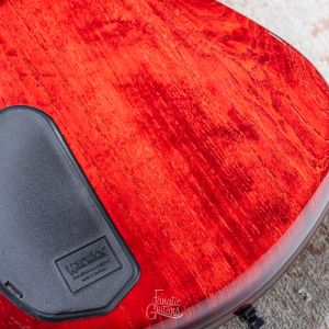 Warwick Custom Shop Streamer $$, 5 - Burgundy Red Transparent HP
