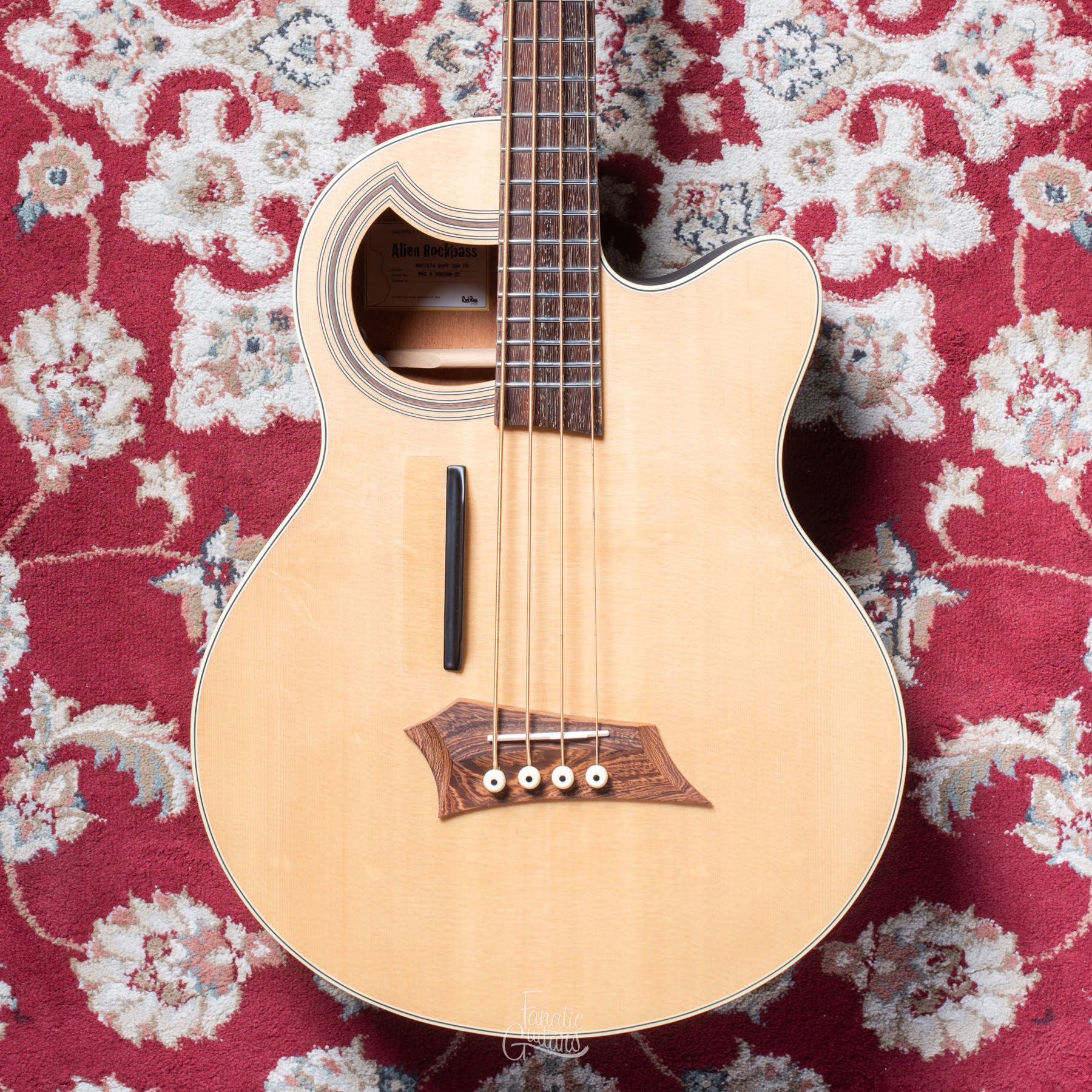 Warwick RockBass Alien Standard 4 - Natural #009368-22 Second Hand